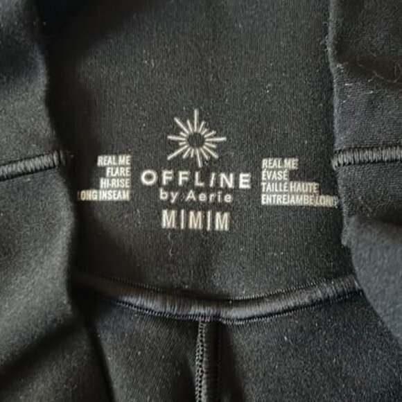 OFFLINE by Aerie Flare Leggings – Black – Size Medium - Picture 2 of 2